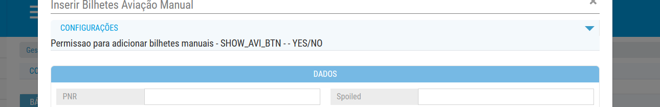 Framework V2 - Elementos base - Coment&aacute;rio de Configura&ccedil;&otilde;es - 1