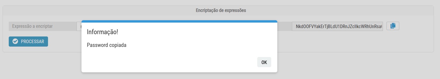 Features - expression encryption result